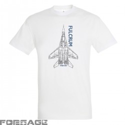 T-shirt Forsage MiG-29 White