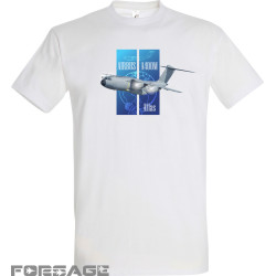 T-shirt Airbus A400M Atlas Blue