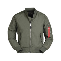 Letná Letecká Bunda MA1 Olivová