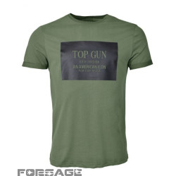 T-shirt Top Gun Green