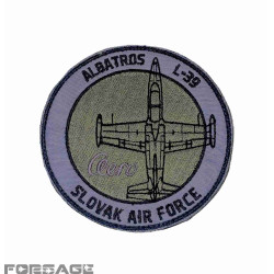 Nášivka Forsage L-39 Albatros Šedo-modrá