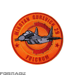 Nášivka Forsage MiG-29 Oranžová