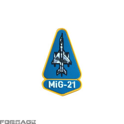 Nášivka Forsage MiG-21 PVC