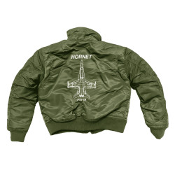 Detská Letecká Bomber Bunda Forsage CWU Hornet F/A-18