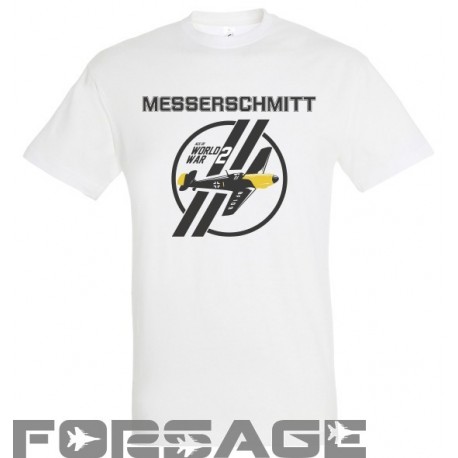 T-shirt Forsage Messerschmitt Black