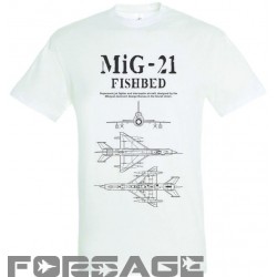 Tričko MiG-21 tech