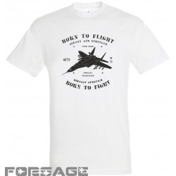 T-shirt Forsage Retro MiG-29