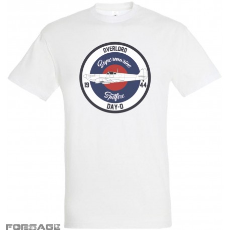 T-shirt Forsage Overlord White
