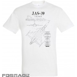 Tričko Forsage JAS-39 Gripen